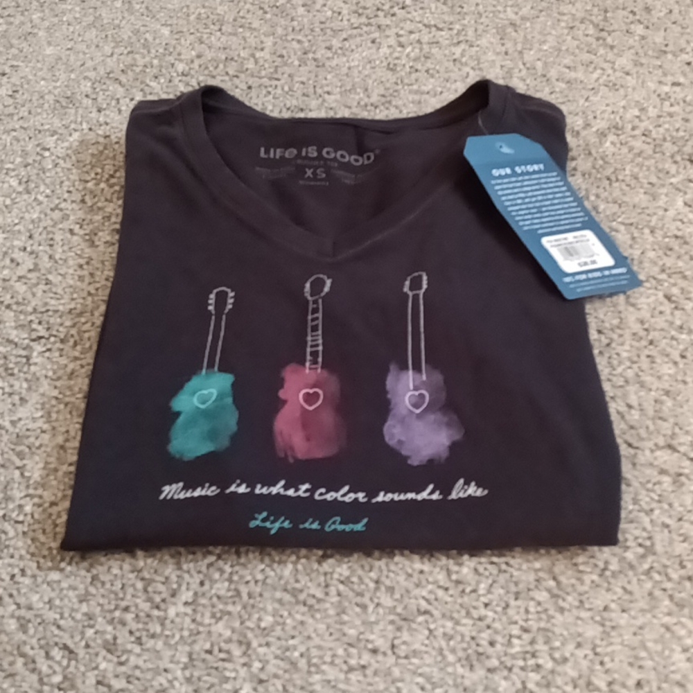 Life Is Good Crusher Tee NWT